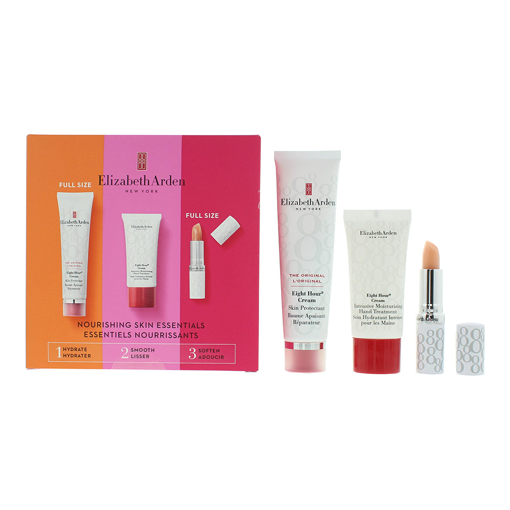 Elizabeth Arden Nourishing Skin Essentials 3 Piece Gift Set: Hand Cream 50ml - H