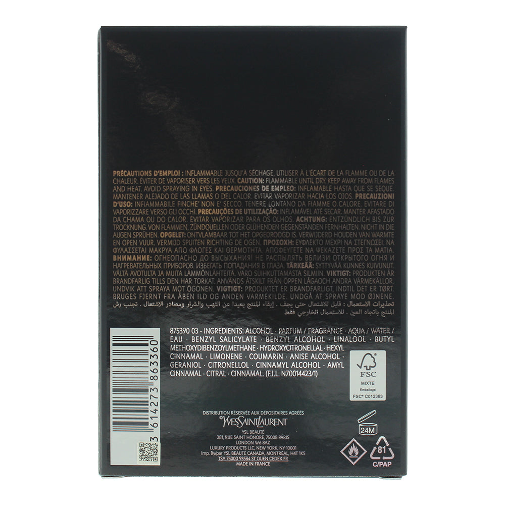 Yves Saint Laurent Black Opium Le Parfum Eau de Parfum 90ml