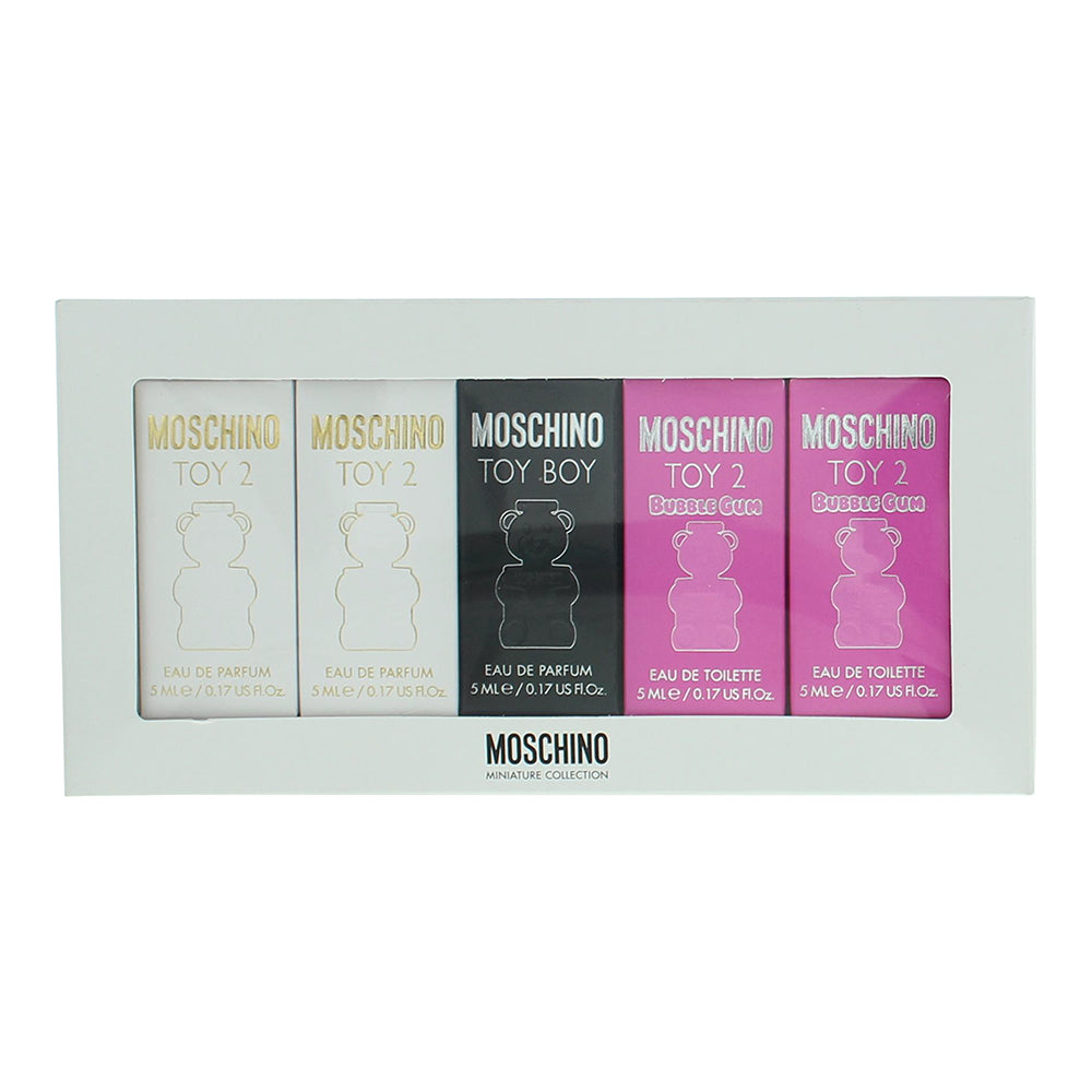 Moschino Toy Mini 5 Piece Gift Set: Eau de Parfum 5 x 5ml - Box