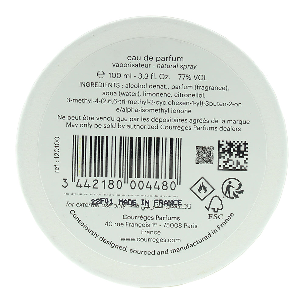 Courrèges C Eau de Parfum 100ml
