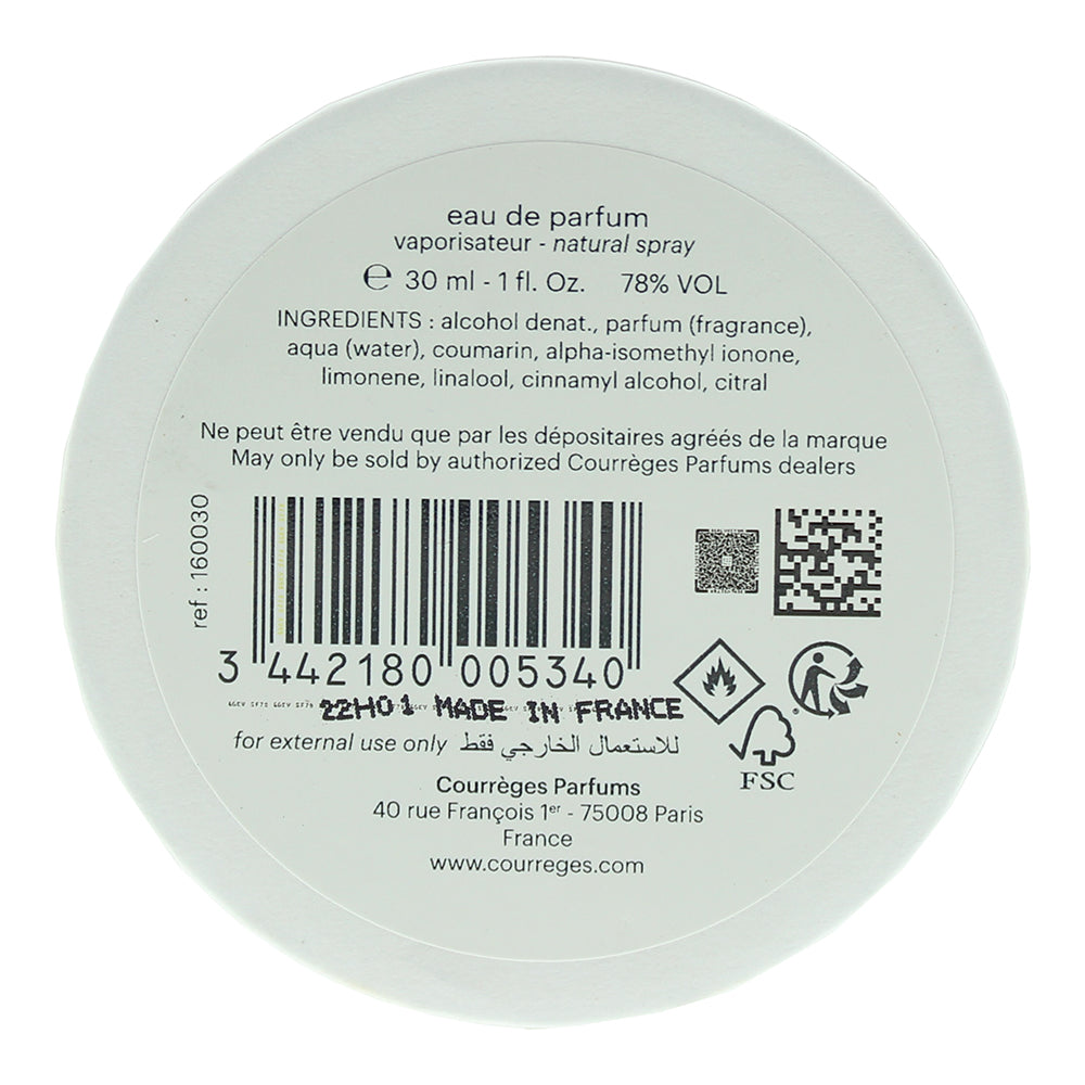 Courrèges L'eau De Liesse Eau de Parfum 30ml