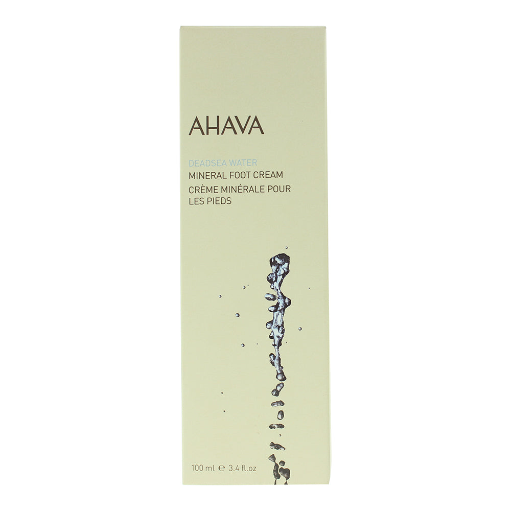 Ahava Deadsea Water Mineral Foot Cream 100ml - Box