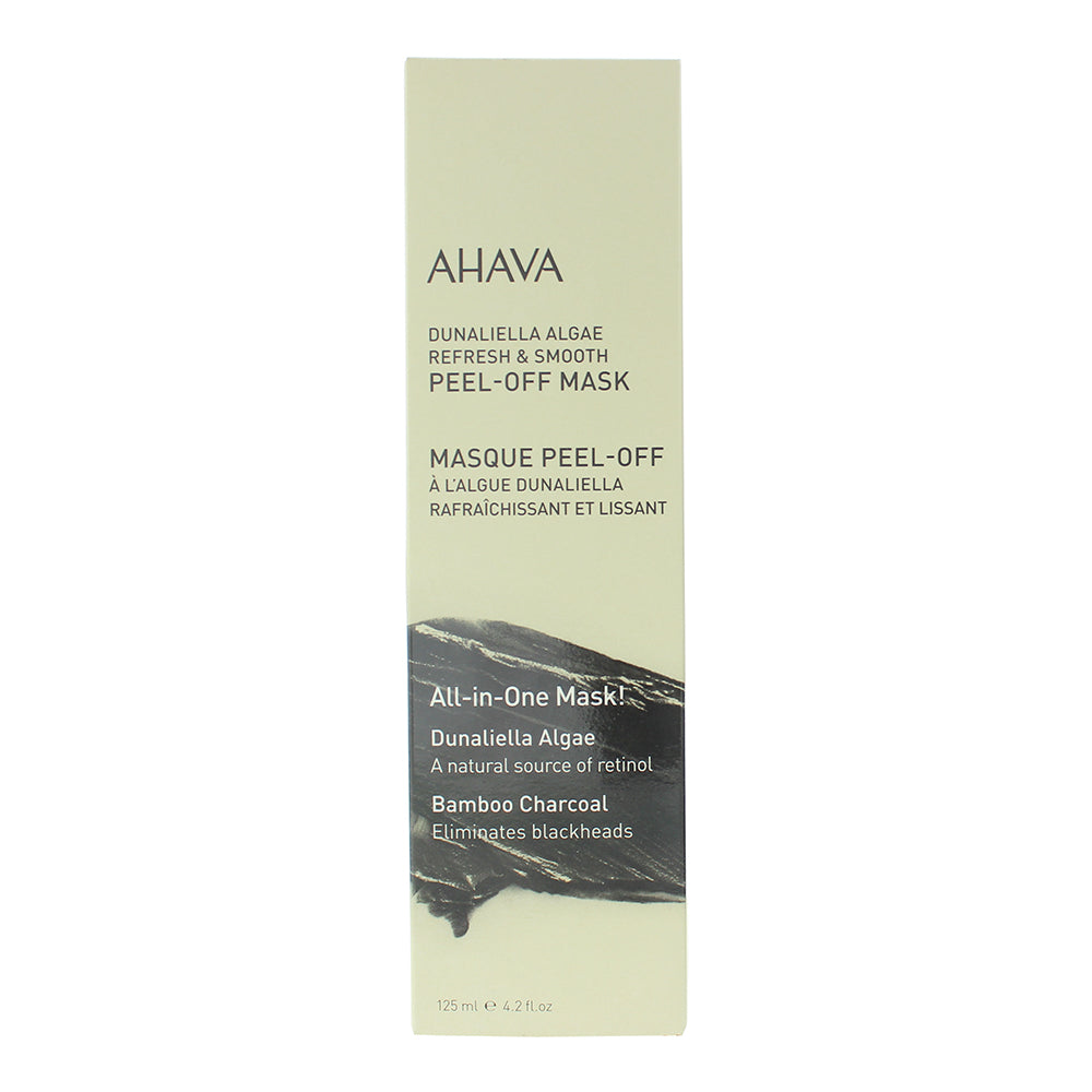 Ahava Dunaliella Algae Refresh & Smooth Peel-Off Mask 125ml - Box