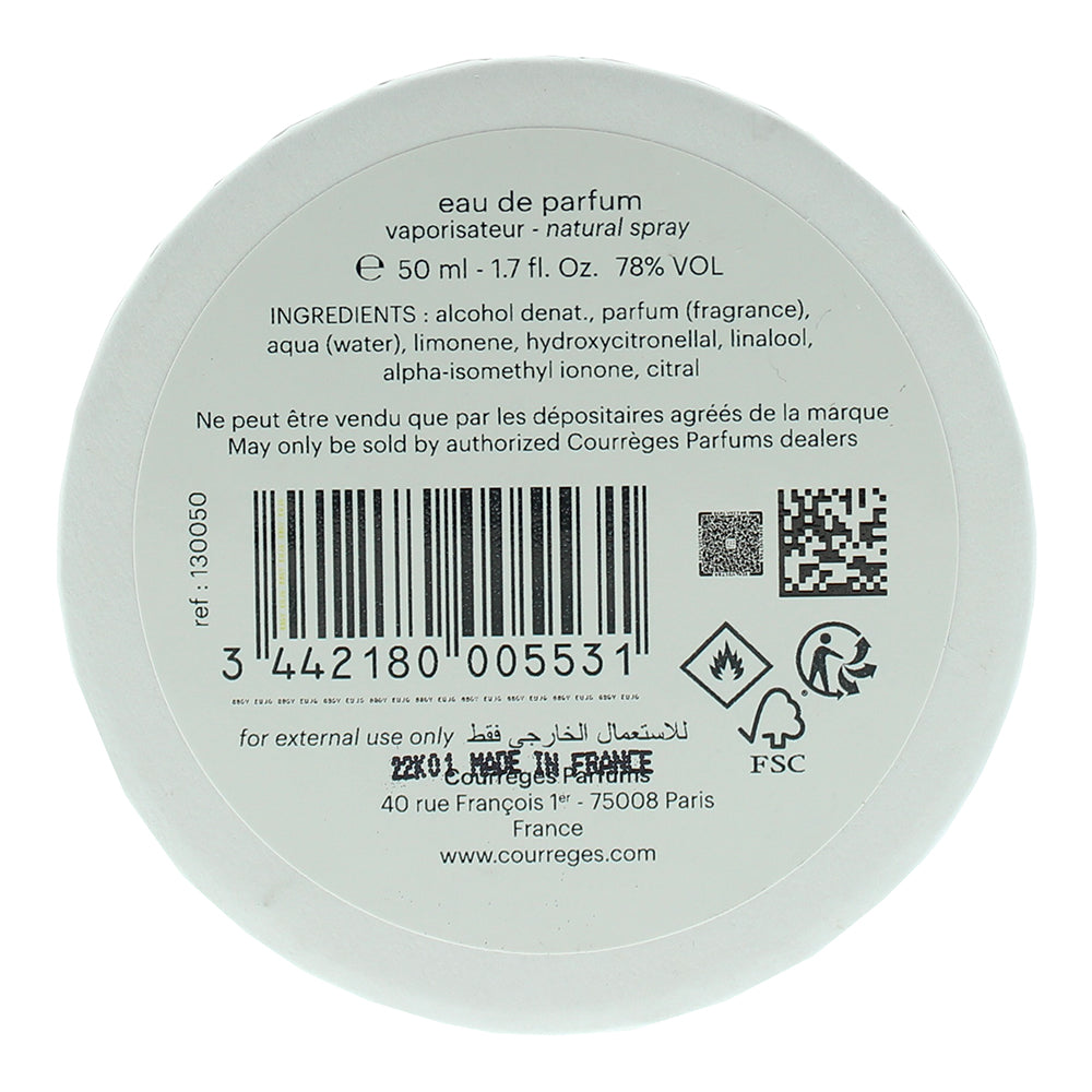 Courrèges L'empreinte Eau de Parfum 50ml