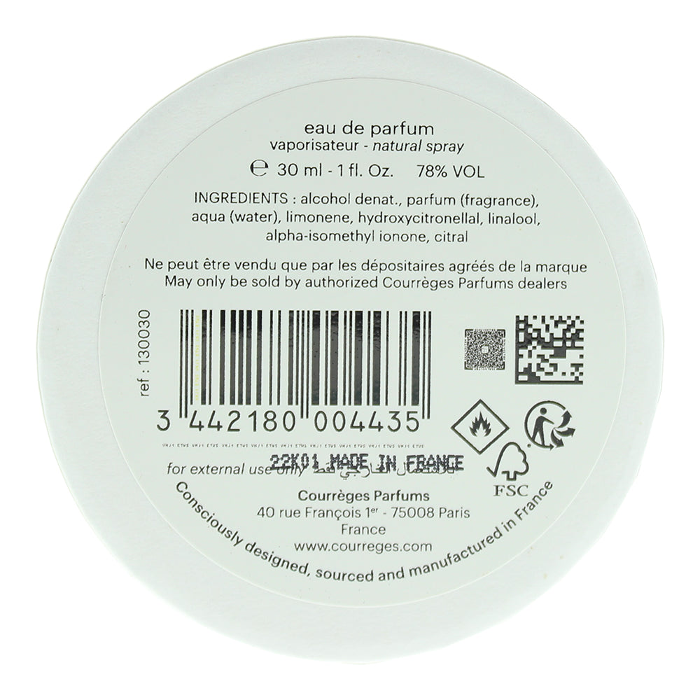 Courrèges L'empreinte Eau de Parfum 30ml
