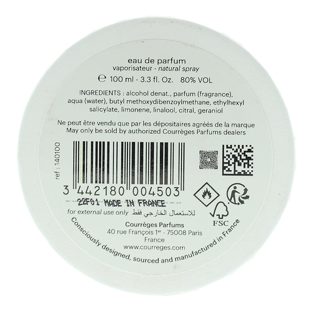 Courrèges Seconde Peau Eau de Parfum 100ml