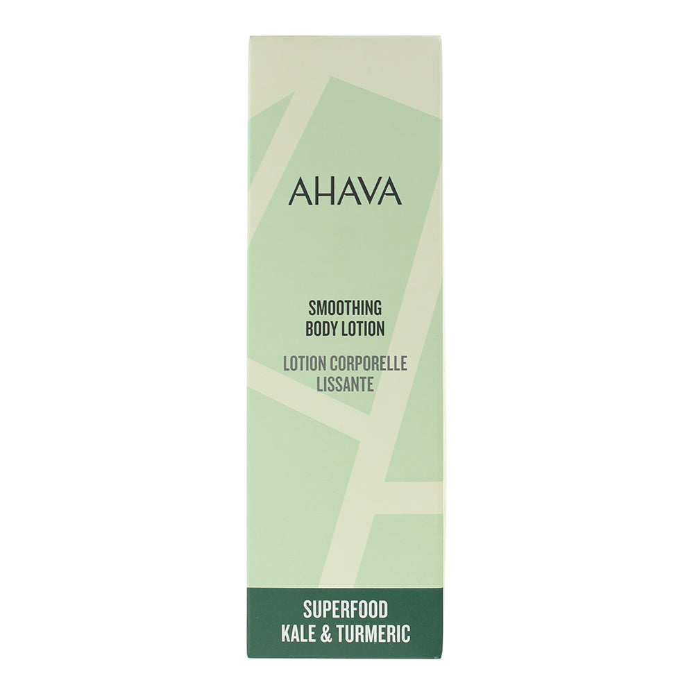 Ahava Superfood Kale & Turmeric Smoothing Body Lotion 250ml - Box
