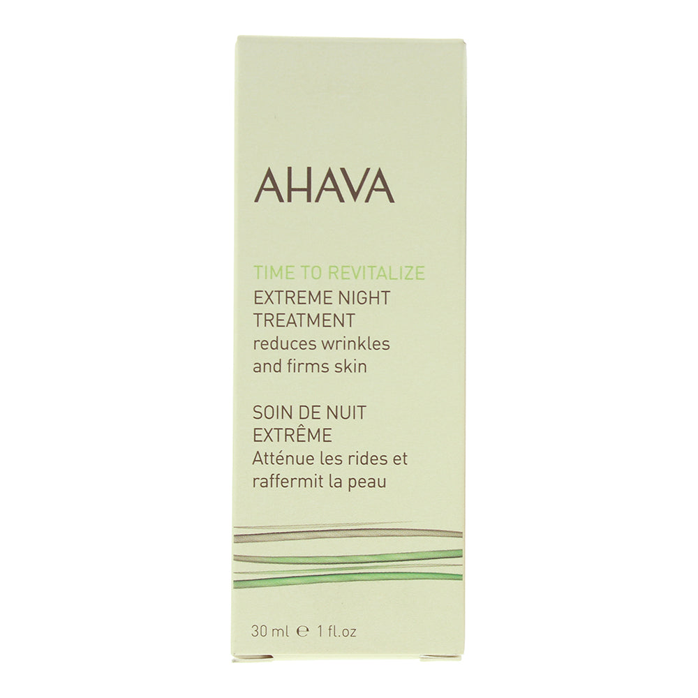 Ahava Time To Revitalize Extreme Night Treatment 30ml - Box