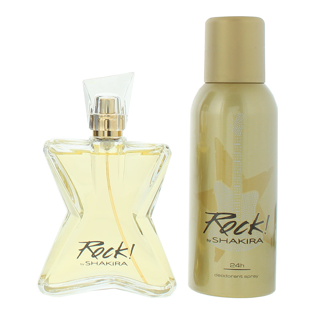 Shakira Rock! 2 Piece Gift Set: Eau de Toilette 80ml - Deodorant Spray 150ml - Product