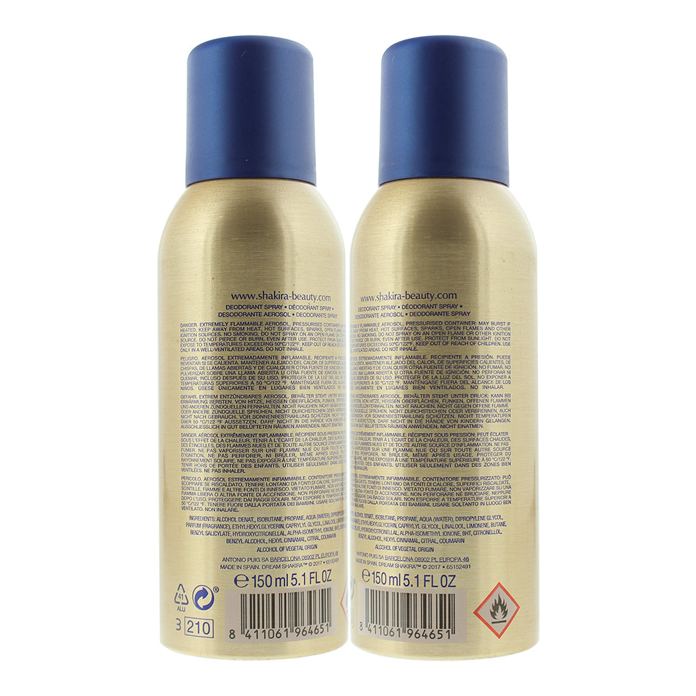 Shakira Dream You Only Live Once Deodorant Spray 150ml