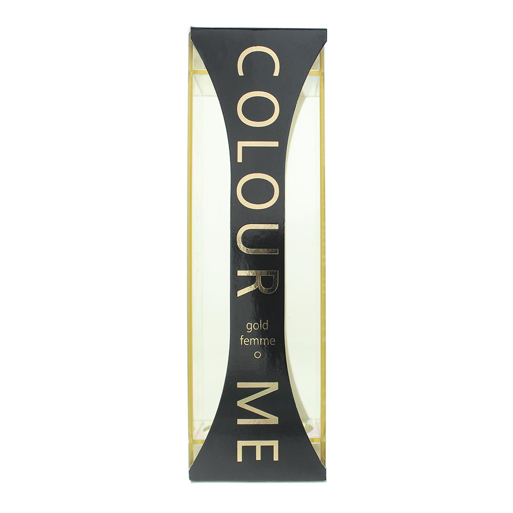 Milton Lloyd Colour Me Femme Gold Eau de Parfum 100ml - Box