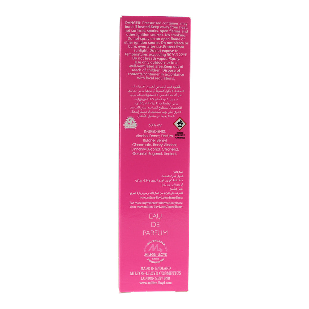 Milton Lloyd Colour Me Femme Neon Pink Eau de Parfum 50ml