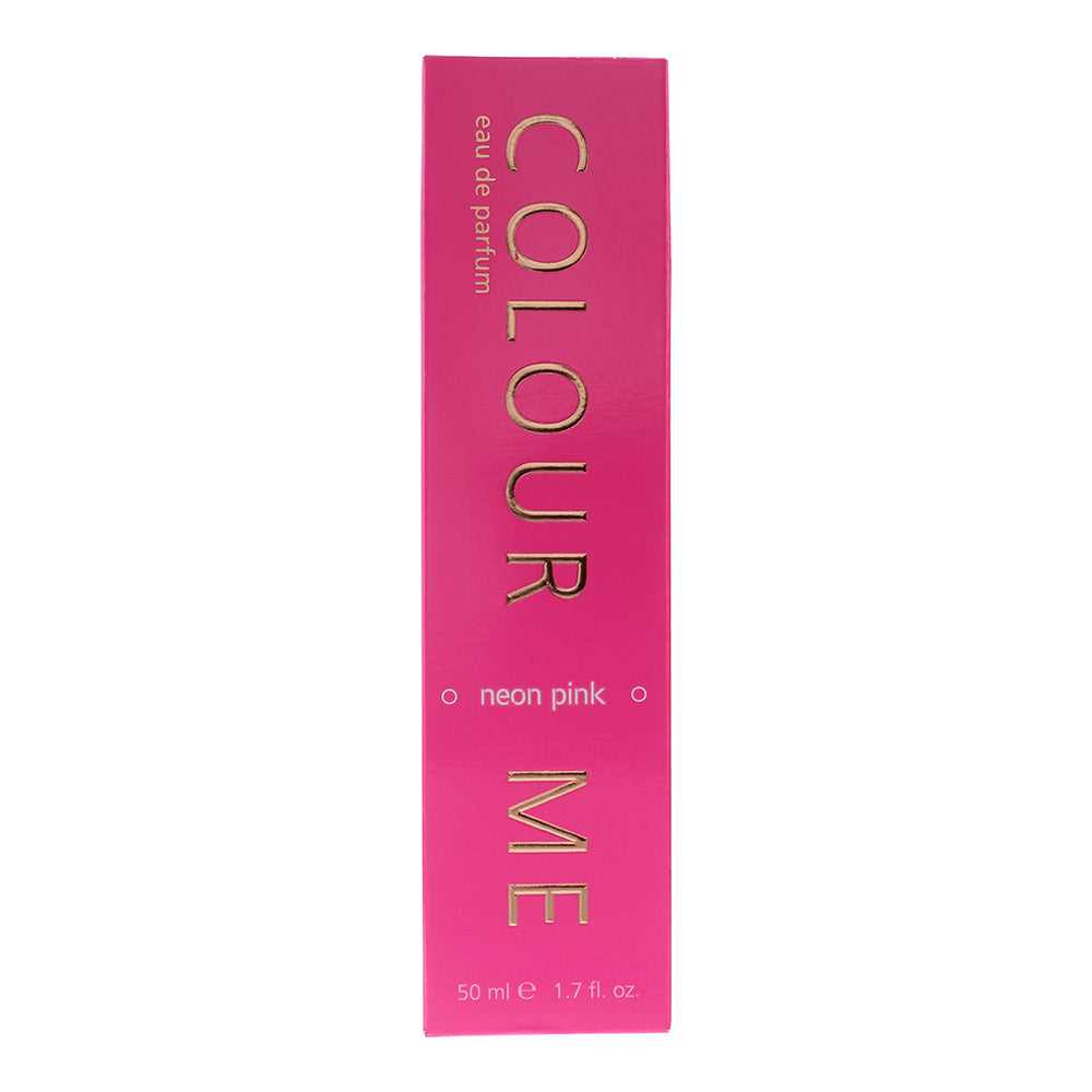 Milton Lloyd Colour Me Femme Neon Pink Eau de Parfum 50ml - Box
