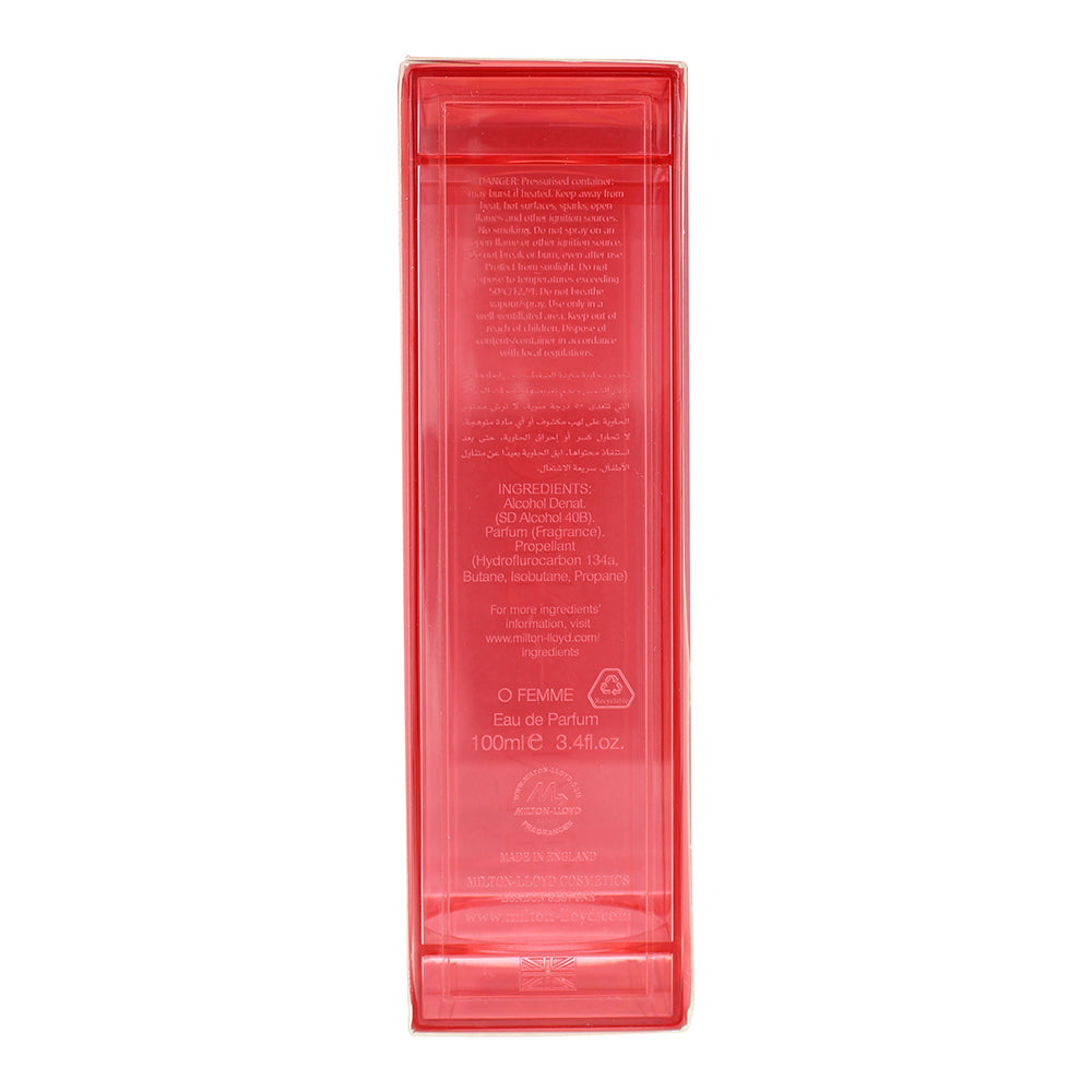 Milton Lloyd Colour Me Femme Red Eau de Parfum 100ml