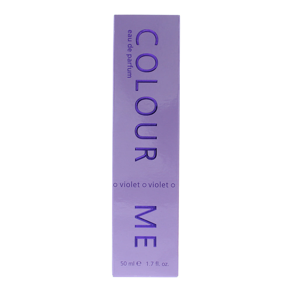 Milton Lloyd Colour Me Femme Violet Eau de Parfum 50ml - Box