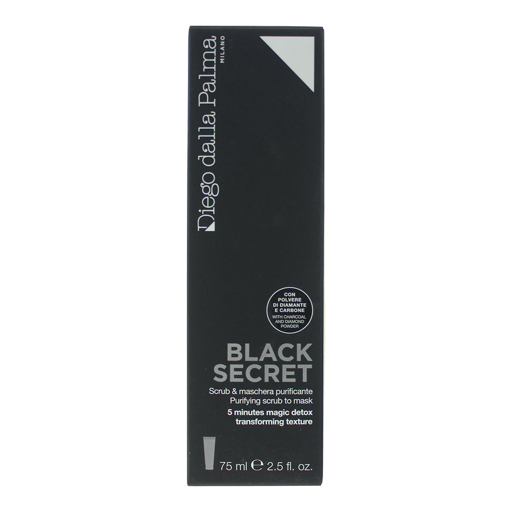 Diego Dalla Palma Black Secret Purifying Scrub To Mask 75ml - Box