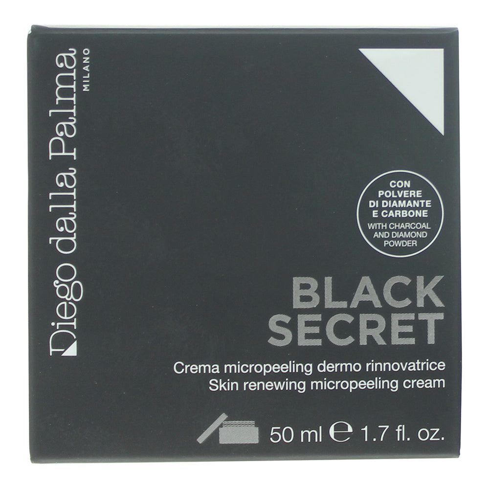 Diego Dalla Palma Black Secret Skin Renewing Micropeeling Cream 50ml - Box