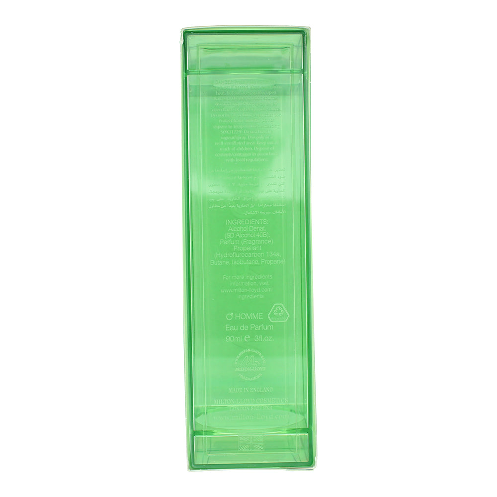 Milton Lloyd Colour Me Homme Green Eau de Parfum 90ml
