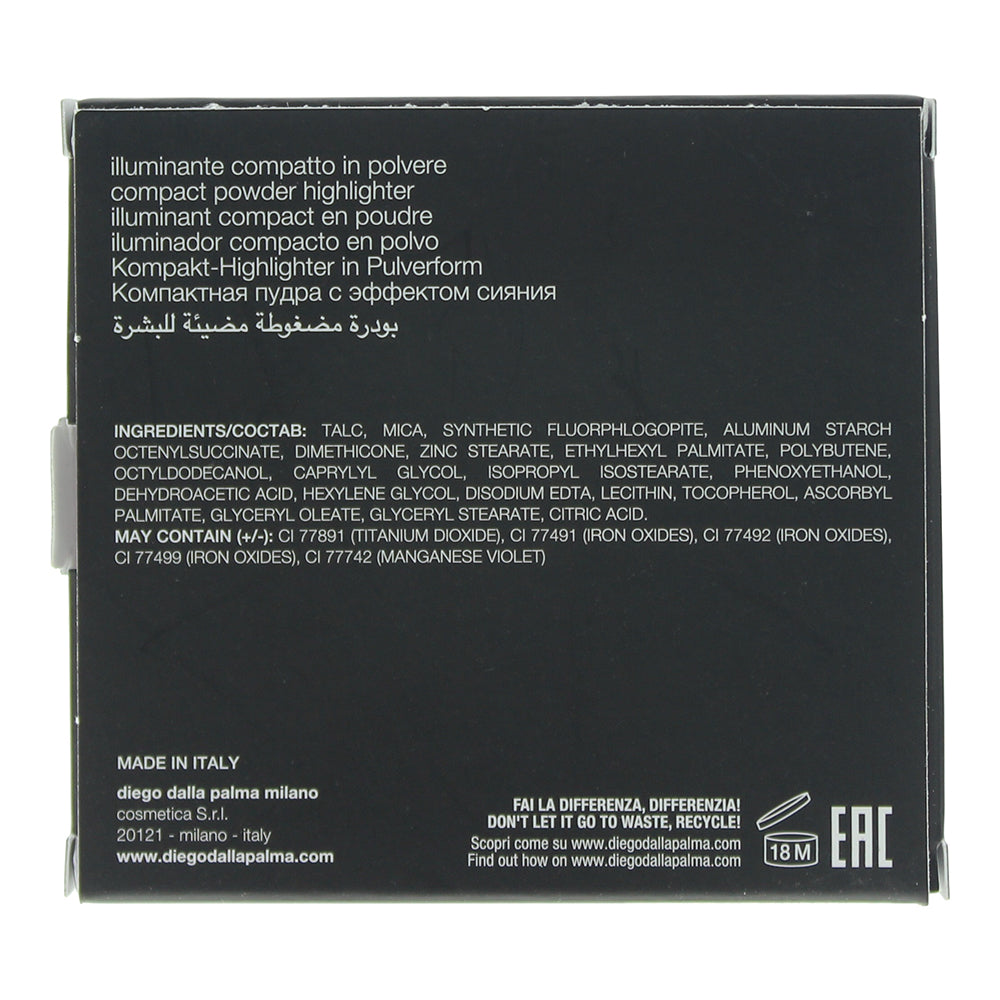 Diego Dalla Palma Skin Highlighter Sabbia Dorato #134 Compact Powder 5g