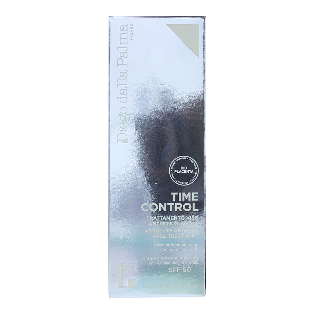 Diego Dalla Palma Time Control Anti Spot Serum + Anti Wrinkle Cream SPF50 Cream  - Box