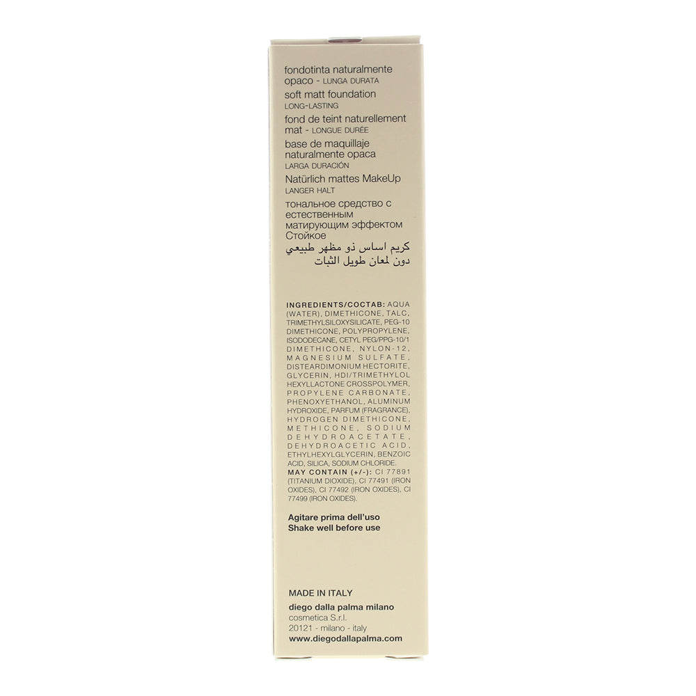 Diego Dalla Palma Nudissimo Soft Matt Biscuit 247N Foundation 30ml