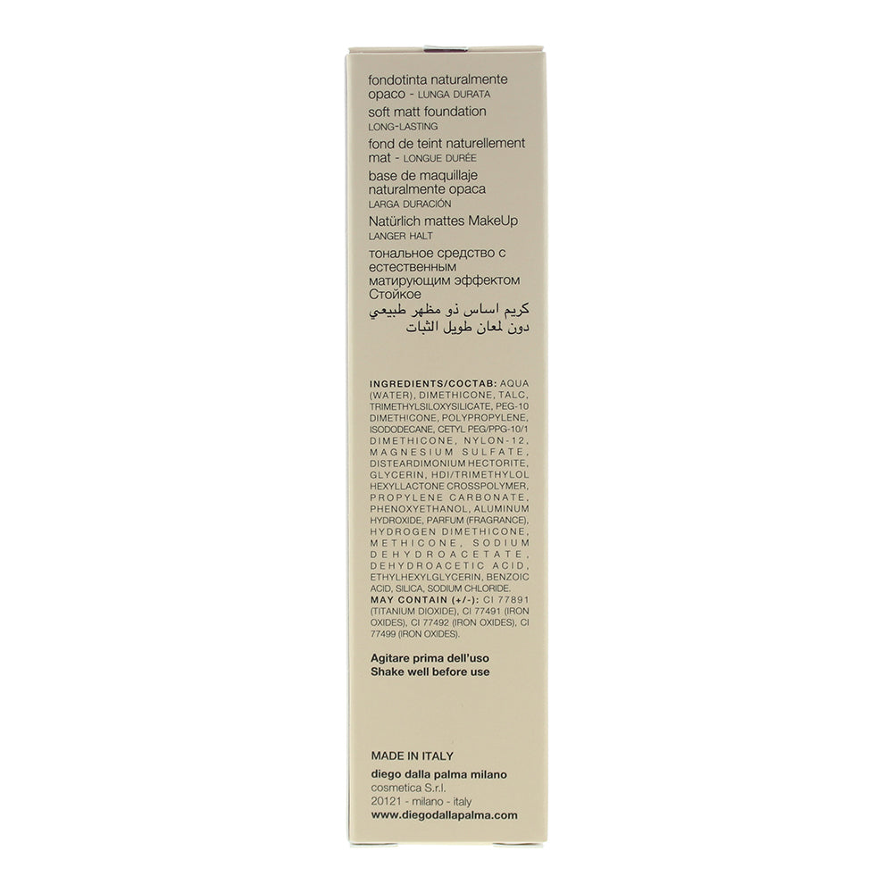 Diego Dalla Palma Nudissimo Soft Matt Warm Beige 246W Foundation 30ml