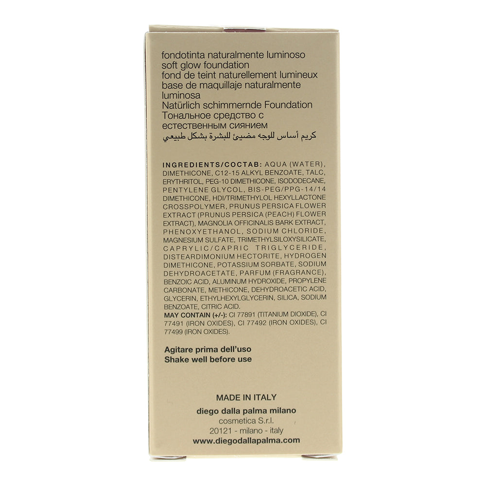 Diego Dalla Palma Nudissimo Soft Glow Ochre 258W Foundation 30ml