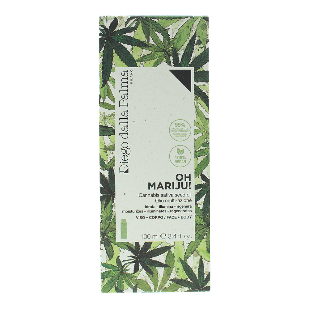 Diego Dalla Palma Oh Mariju! Cannabis Sativa Seed Face And Body Oil 100ml - Box
