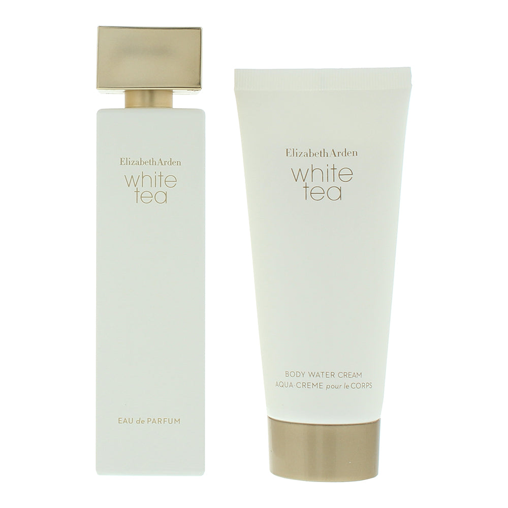 Elizabeth Arden White Tea 2 Piece Gift Set: Eau de Parfum 100ml - Body Lotion 10 - Product
