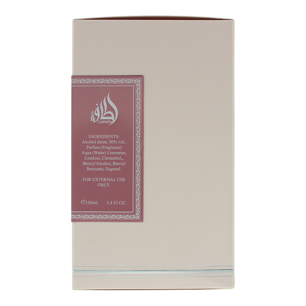 Lattafa Mohra Silky Rose Eau de Parfum 100ml