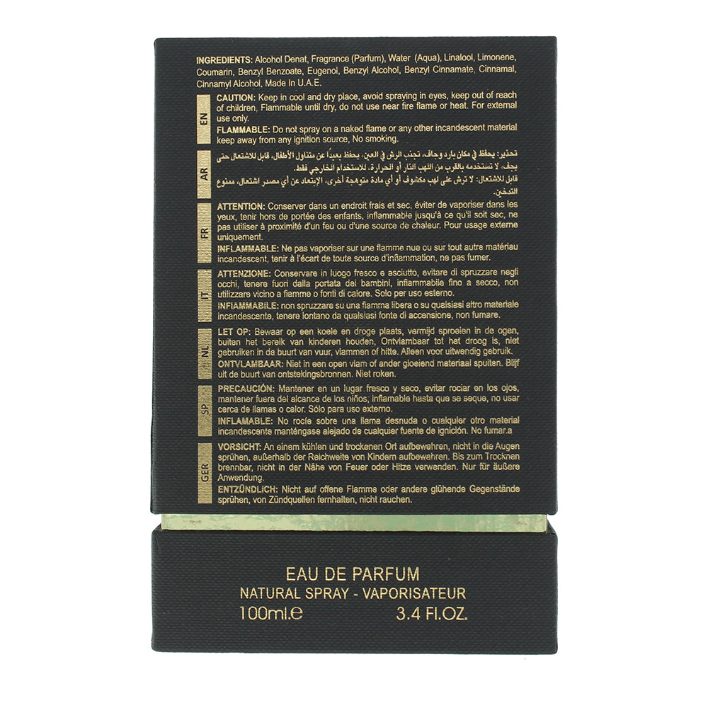 Maison Alhambra Kismet Magic Eau de Parfum 100ml - Ingredients