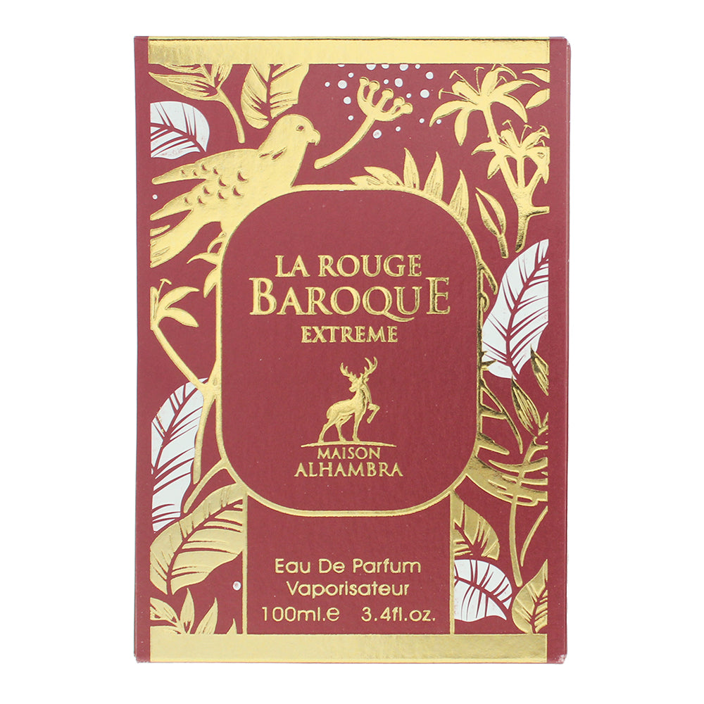 Maison Alhambra La Rouge Baroque Extreme Eau de Parfum 100ml - Box