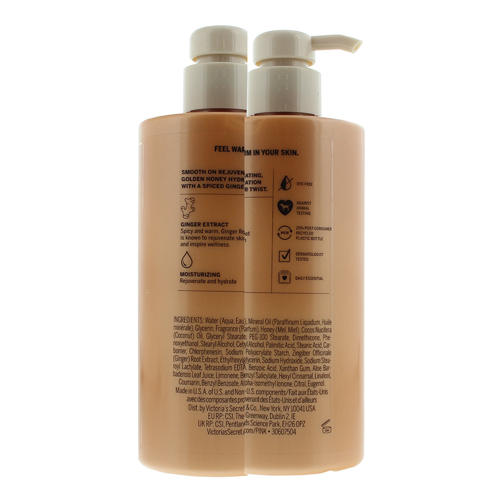 Victoria's Secret Pink Honey Ginger Body Lotion 414ml