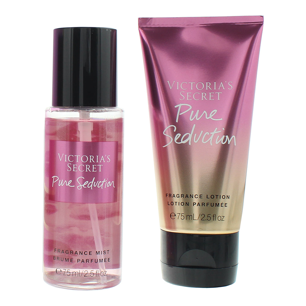Victoria's Secret Pure Seduction 2 Piece Gift Set: Fragrance Mist 75ml - Fragran - Product