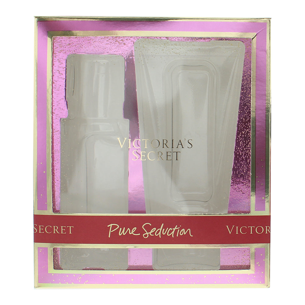 Victoria's Secret Pure Seduction 2 Piece Gift Set: Fragrance Mist 75ml - Fragran - Box