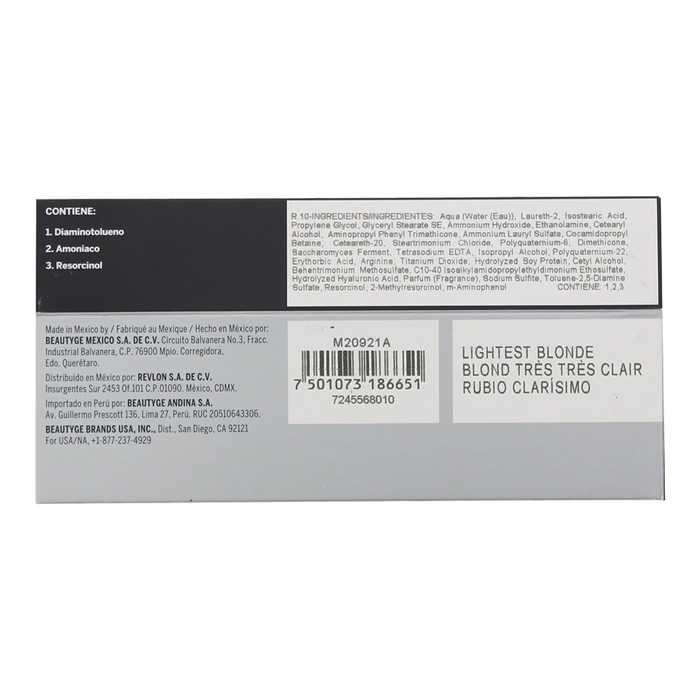 Revlon Revlonissimo Colorsmetique 10 Lightest Blonde Hair Colour 60ml