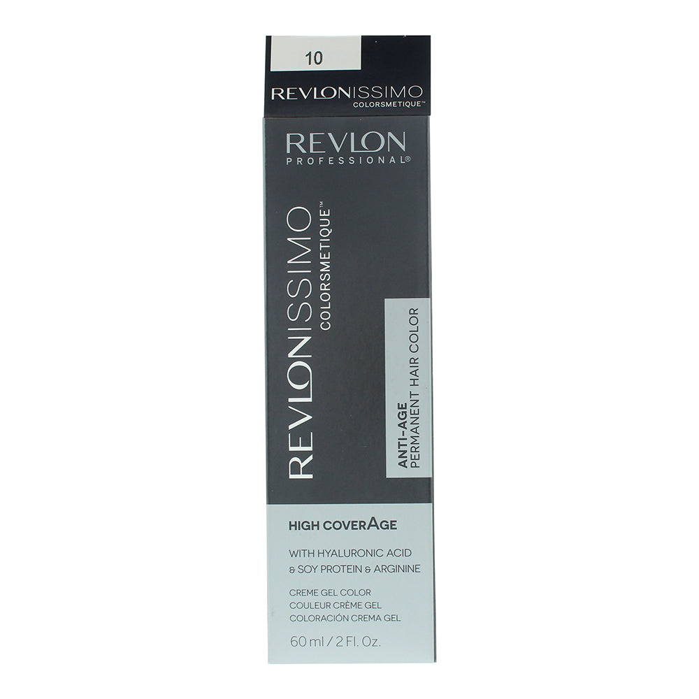Revlon Revlonissimo Colorsmetique 10 Lightest Blonde Hair Colour 60ml - Box