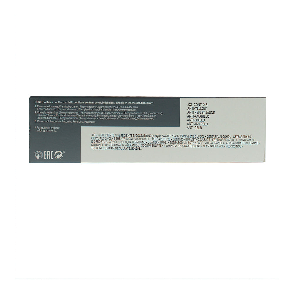 Revlon Color Excel Gloss .02 Anti-Yellow Hair Colour 70ml  - Ingredients