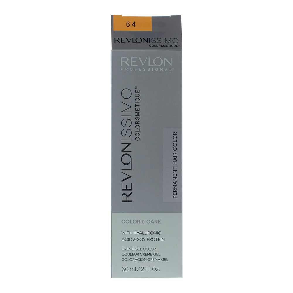 Revlon Revlonissimo Colorsmetique 6.4 Dark Copper Blonde Hair Colour 60ml - Box