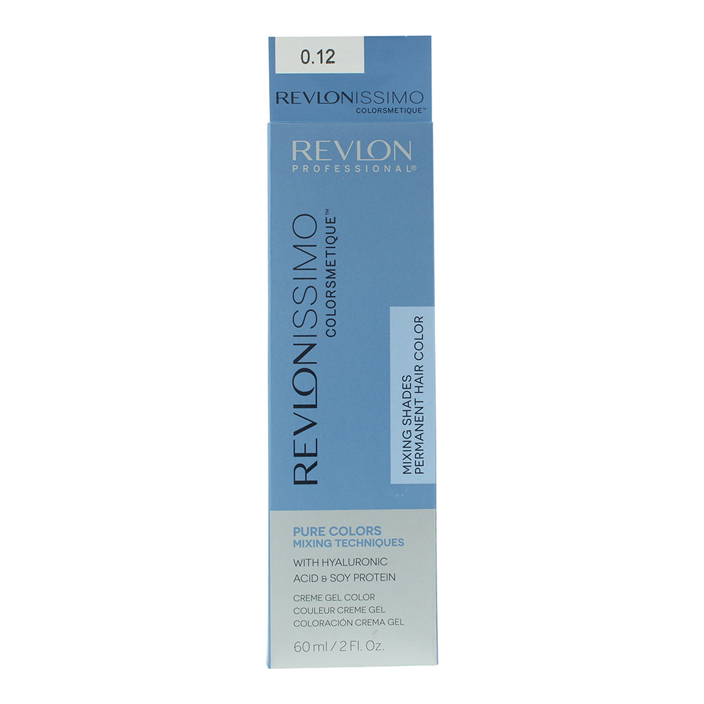 Revlon Revlonissimo Colorsmetique 0.12 Iridescent Grey Hair Colour 60ml - Box