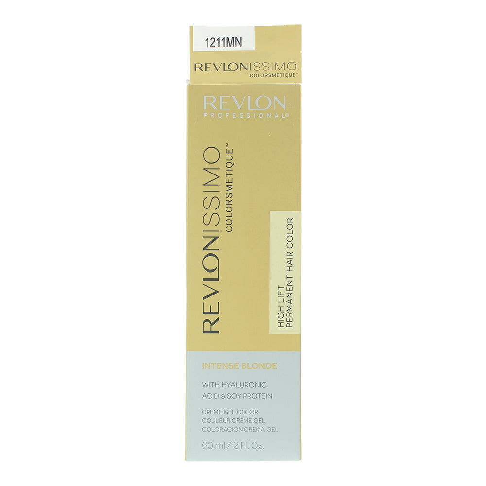 Revlon Revlonissimo Colorsmetique Intense Blonde 1211MN Ash Hair Colour 60ml - Box