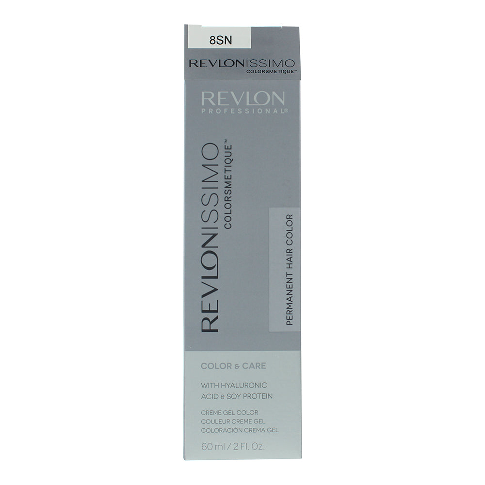 Revlon Revlonissimo Colorsmetique 8 SN Light Blonde Hair Colour 60ml - Box