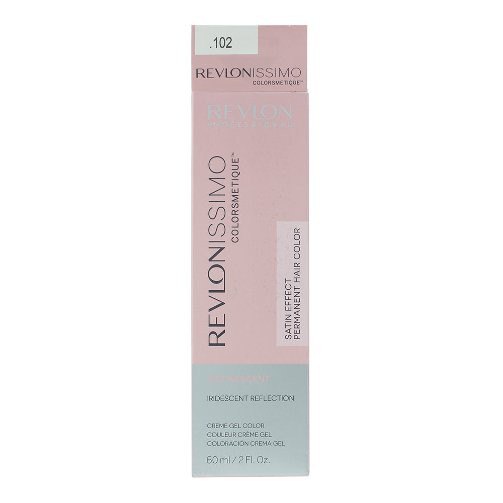 Revlon Revlonissimo Colorsmetique .102 Smoky Silver Hair Colour 60ml - Box