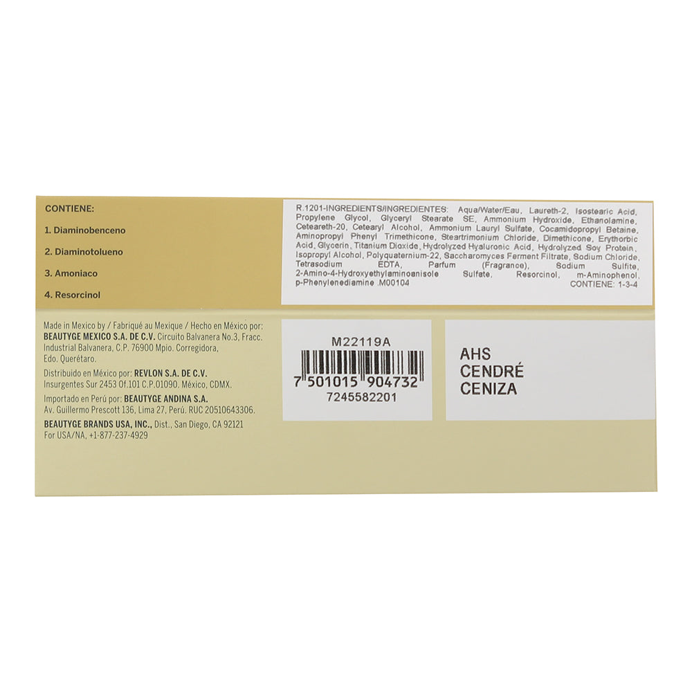 Revlon Revlonissimo Colorsmetique 1201 Ash Hair Colour 60ml