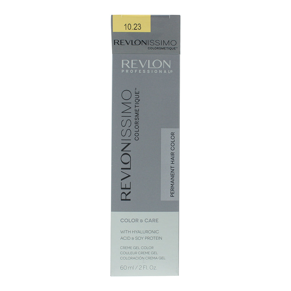 Revlon Revlonissimo Colorsmetique 10.23 Pale Pearly Beige Blonde Hair Colour 60m - Box