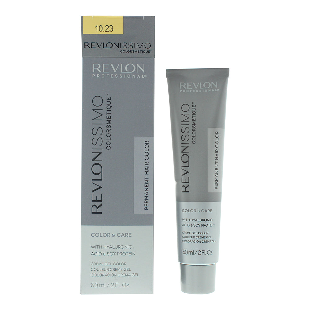 Revlon Revlonissimo Colorsmetique 10.23 Pale Pearly Beige Blonde Hair Colour 60m