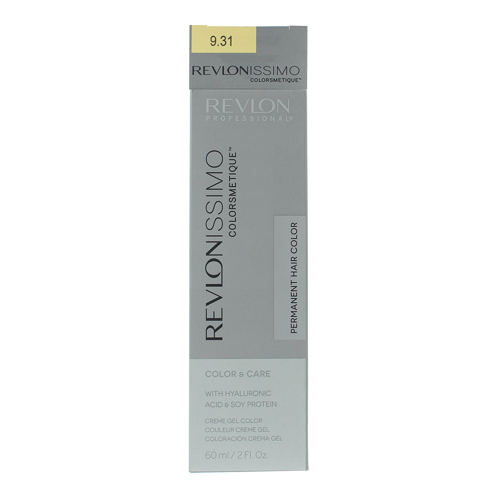 Revlon Revlonissimo Colorsmetique 9.31 Very Light Beige Blonde Hair Colour 60ml - Box