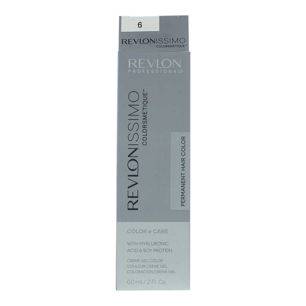 Revlon Revlonissimo Colorsmetique 6 Dark Blonde Hair Colour 60ml - Box
