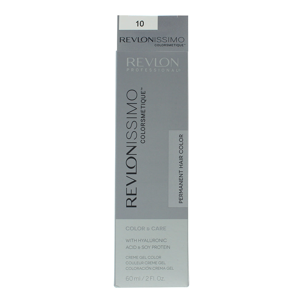Revlon Revlonissimo Colorsmetique 10 Lightest Blonde Hair Colour 60ml - Box