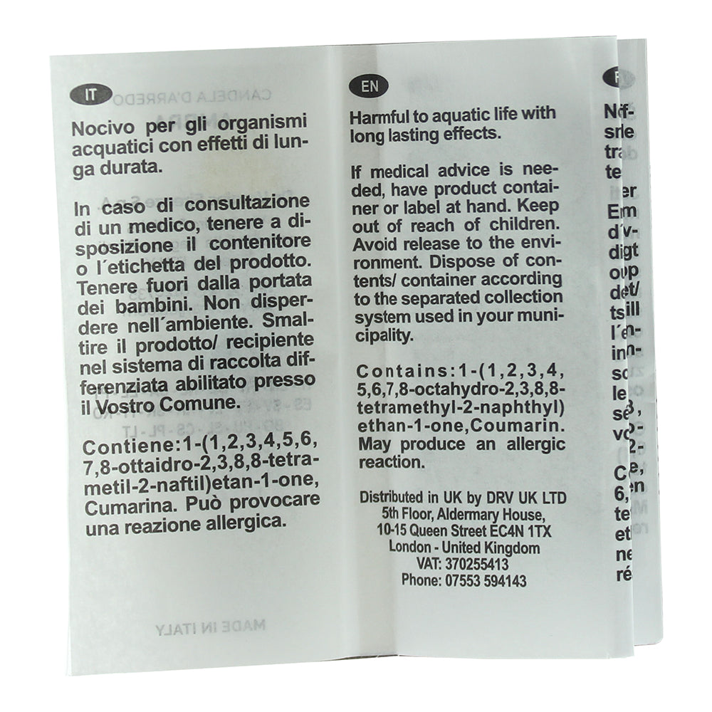 Dr. Vranjes Firenze Ambra Onyx Candle 80g